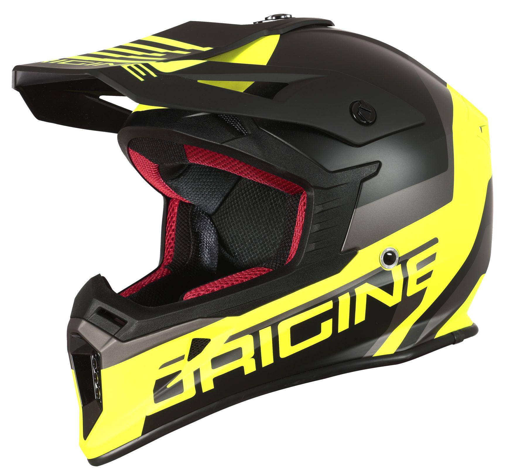 Мотошлем Origine Hero MX L Black/Fluo Yellow (50059)