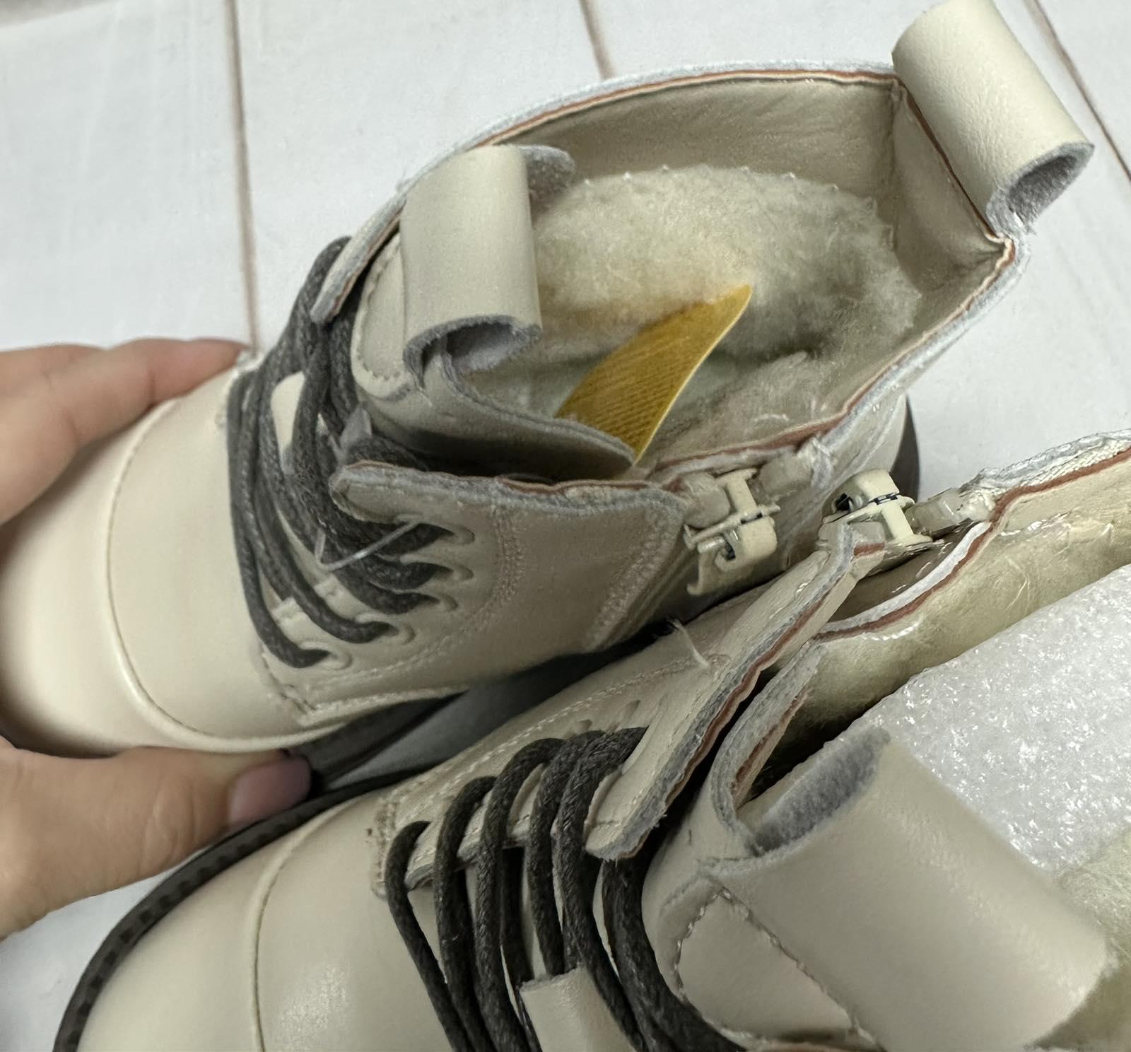 Черевики дитячі Clibee зимові на овчині р. 28/18 см Молочний - фото 5 Черевики дитячі Clibee зимові на овчині р. 28/18 см Молочний - фото 5