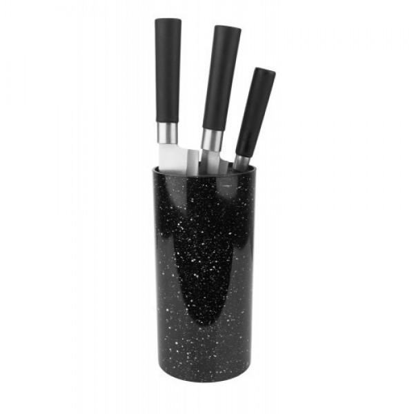 Підставка для ножів Unique Чорний (UN-1851)