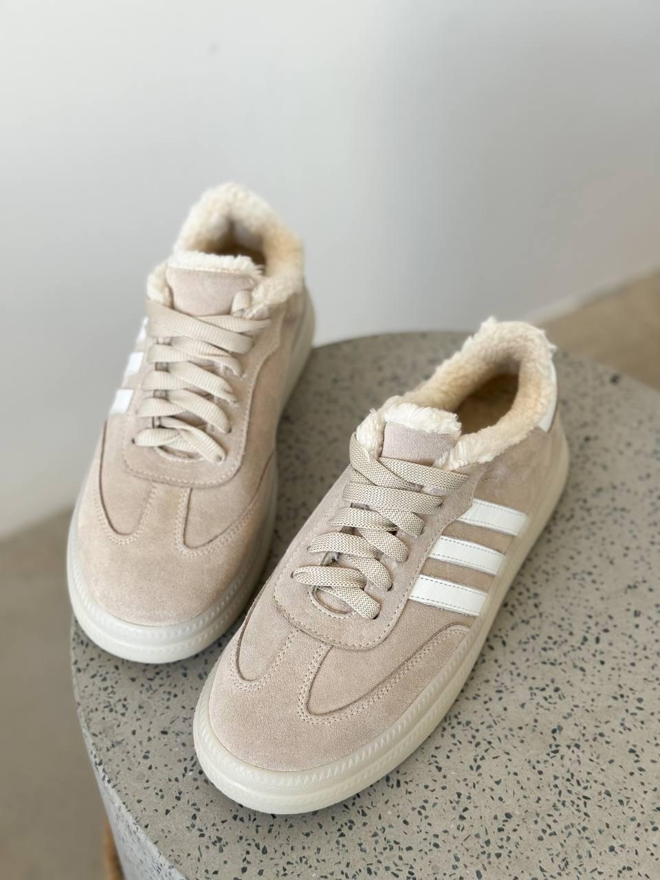 Кеди жіночі на хутрі Maya Shoes р. 39 Бежевий (3021/1) - фото 14 Кеди жіночі на хутрі Maya Shoes р. 39 Бежевий (3021/1) - фото 14