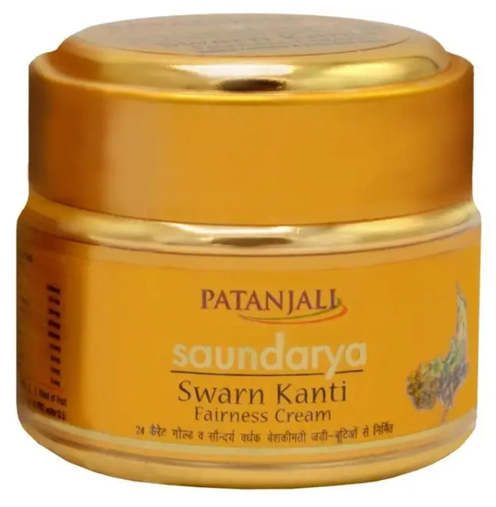 Крем для лица против морщин Patanjali Саундария Сварн Канти 50 г (1968792225)