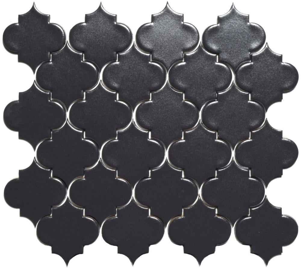 Мозаїка керамічна Kotto Ceramica ARABESKA A 6022 270x300x9 мм 64x68 мм 0,063 м2 Grafit Black (20459113)
