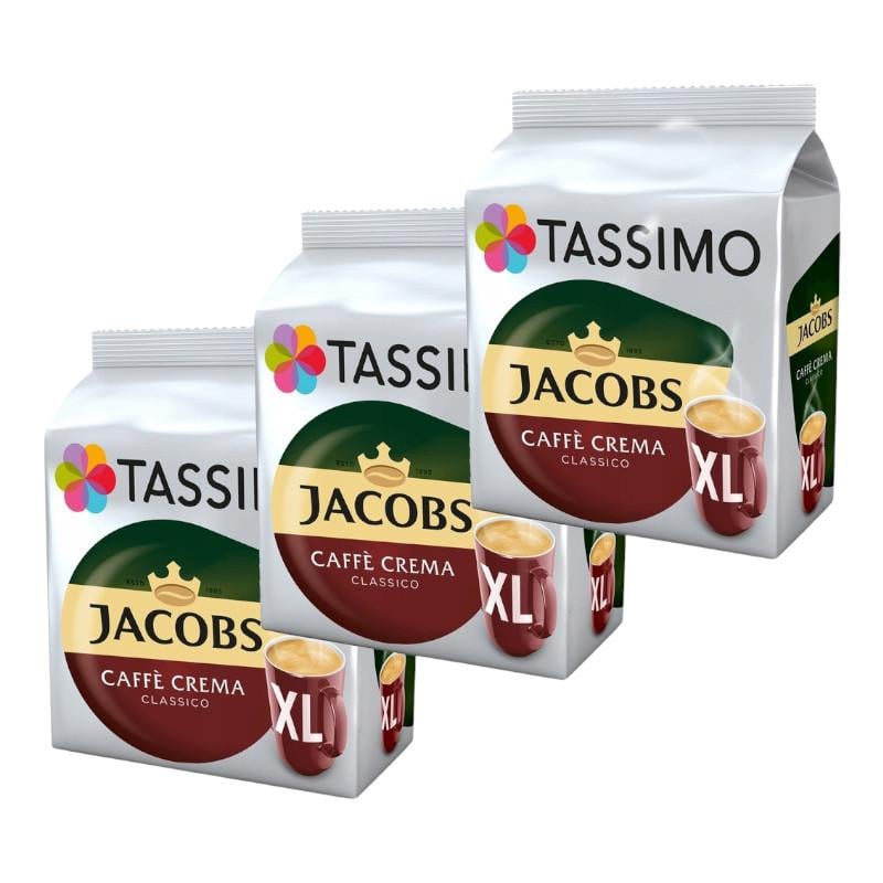 Набор кофе в капсулах Jacobs Tassimo Caffe Crema Classico XL 48 капсул