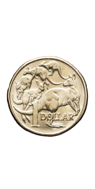 Коллекционная монета Австралия 2023 1 доллар UNC
