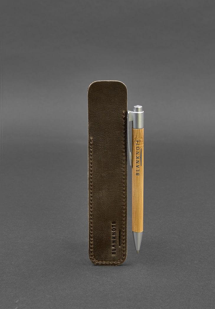 Чехол кожаный для ручки 2.0 Темно-коричневый (A-026797) - фото 3 Чехол кожаный для ручки 2.0 Темно-коричневый (A-026797) - фото 3