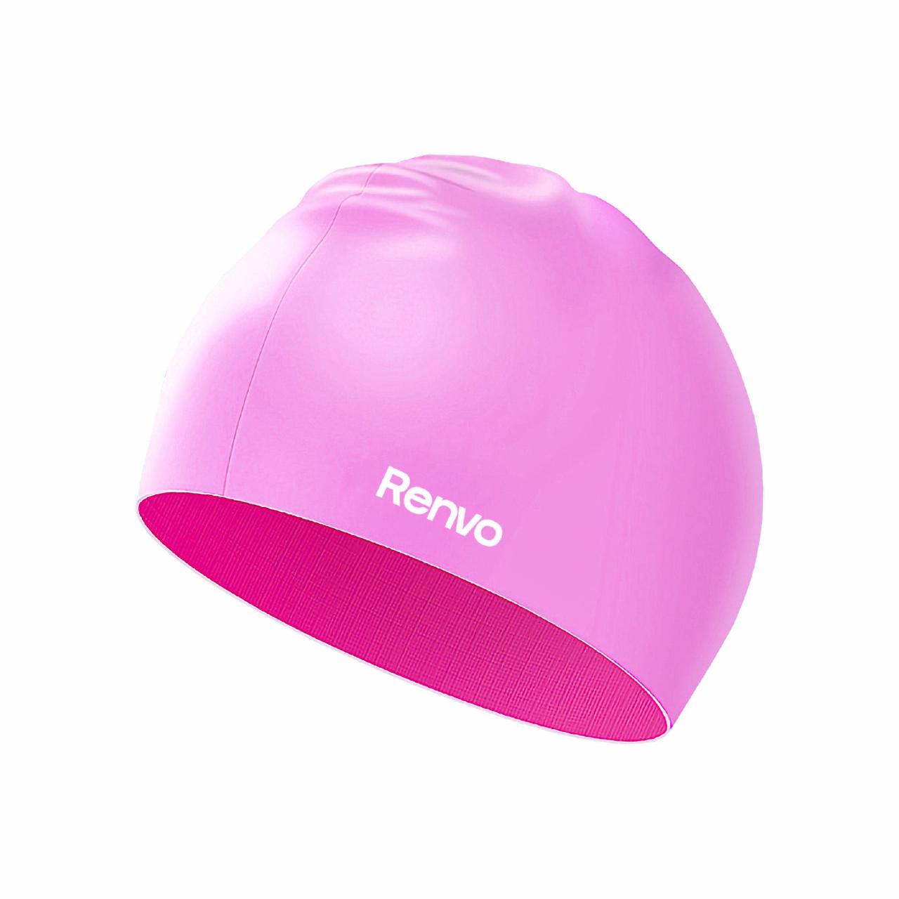 Шапочка для плавання для дорослих Renvo Keles OSFM Уні Рожевий (2SC100-05) - фото 2 Шапочка для плавання для дорослих Renvo Keles OSFM Уні Рожевий (2SC100-05) - фото 2