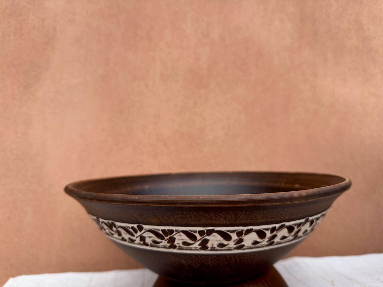 Салатник глиняний ангоб 2,5 л (2559288629) - фото 5 Салатник глиняний ангоб 2,5 л (2559288629) - фото 5