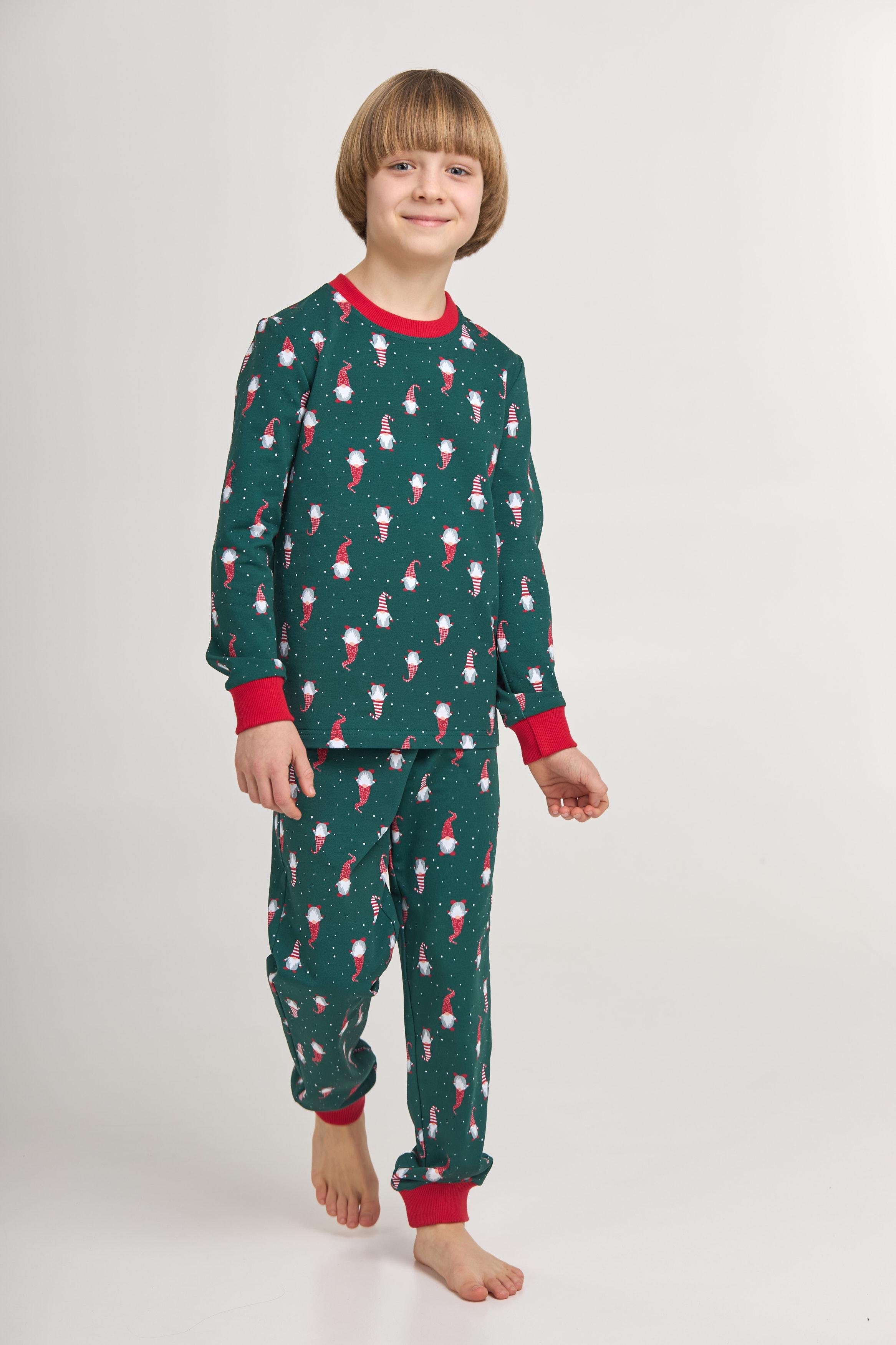 Пижама детская унисекс happy season теплая cpf 0682/01/02 146 см Зеленый Пижама детская унисекс happy season теплая cpf 0682/01/02 146 см Зеленый