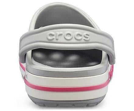 Сабо Crocs Bayaband Clog M4W6 р. 36 23 см Light Grey/Candy Pink (205089-W) - фото 5
