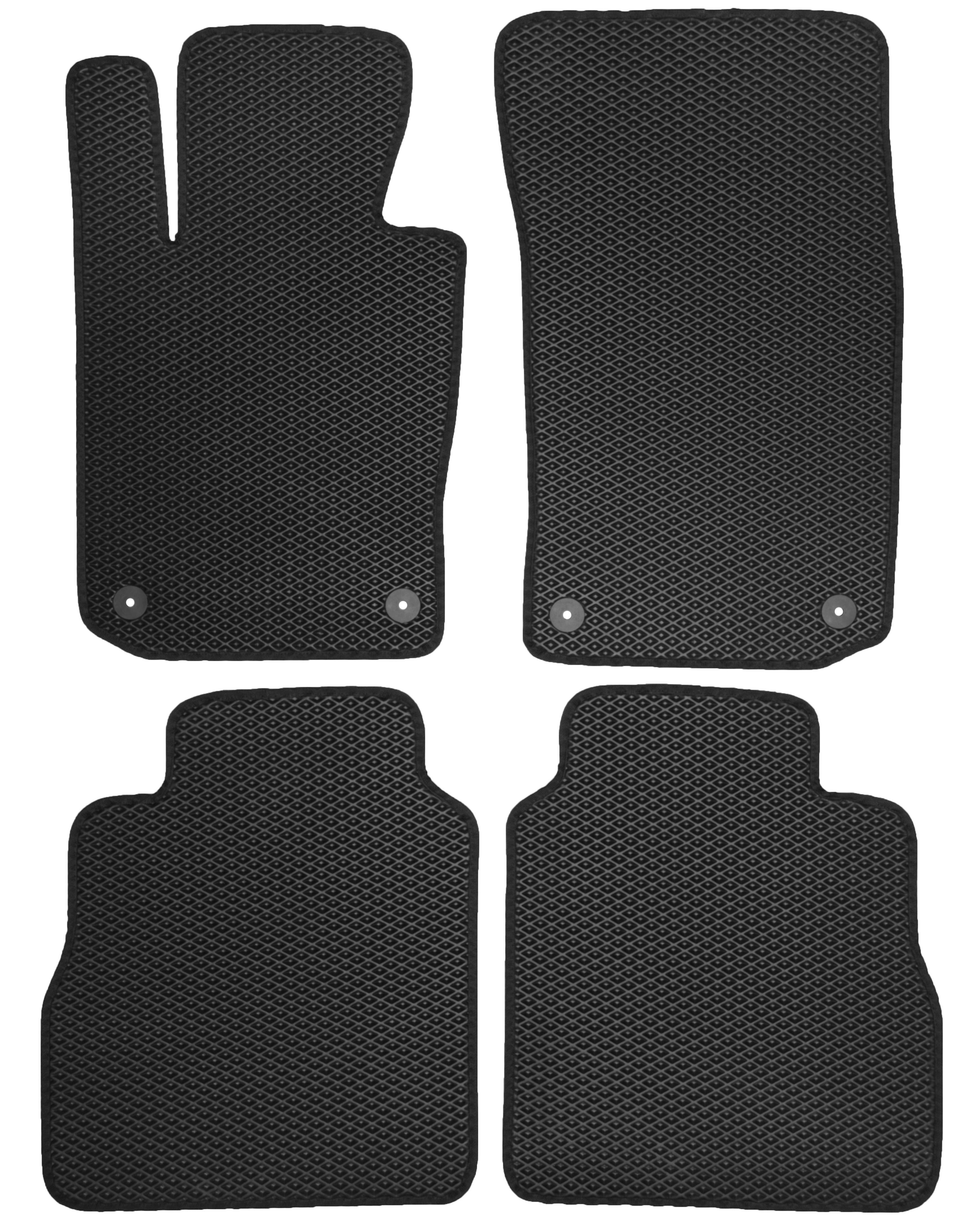 Коврики Kinetic в салон для Porsche Panamera 2010/2016 Long EVA полимерные Черный Коврики Kinetic в салон для Porsche Panamera 2010/2016 Long EVA полимерные Черный