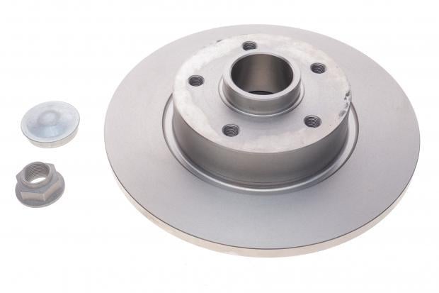 Диск гальмівний задній SNR Renault Trafic 14- з підшипником 280x12 мм (KF155.125U SNR)