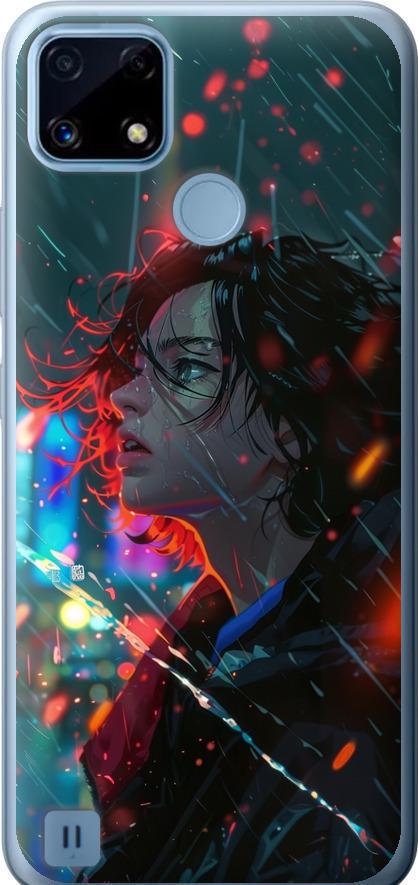 Чехол на Realme C21 Ночные огни (6096u-2321-42517)