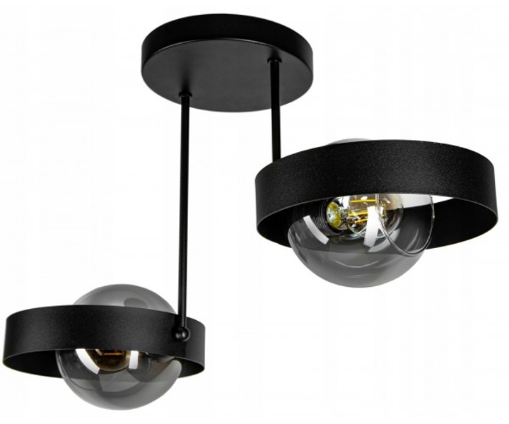 Светильник потолочный Mihel 2 Black (PL-0003786 M/BLACK)