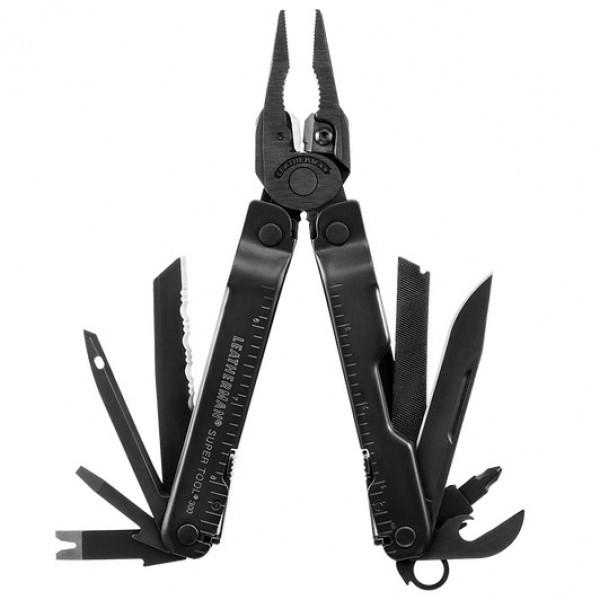 Мультитул Leatherman Super Tool 300M 18 інструментів Чорний (832758)