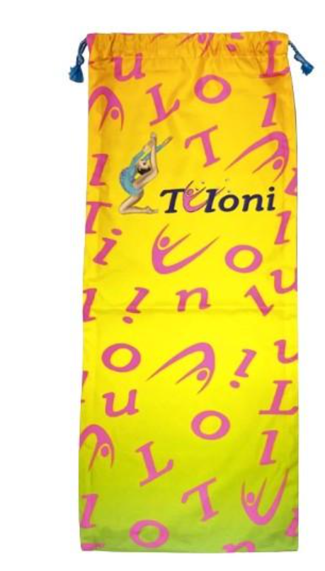 Чехол для булав Tuloni ZOE Fuchsia/Light Blue/Yellow