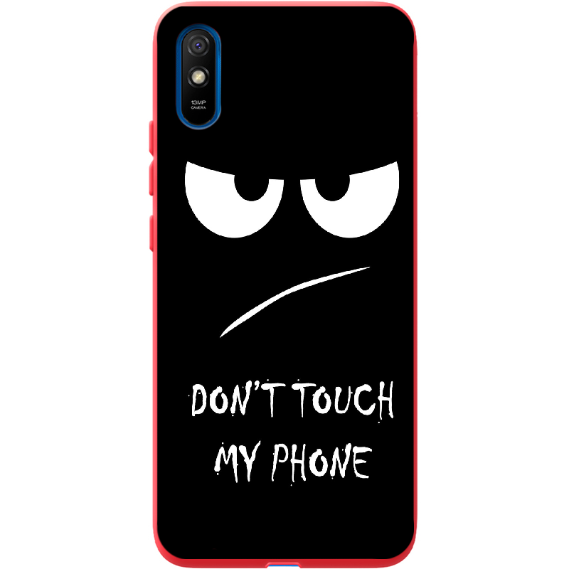 Чехол BoxFace Xiaomi Redmi 9A Don't Touch my Phone Красный силикон (40304-up535-41928)