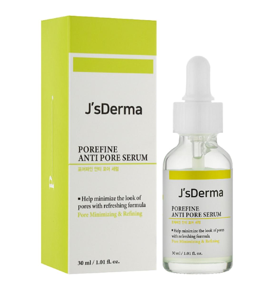 Серум для звуження пір J'sDerma Porefine Anti Pore Serum 30 мл