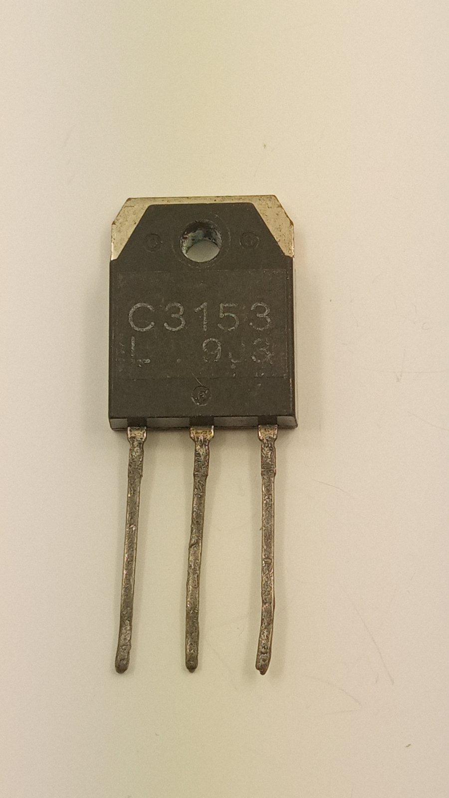 Транзистор 2SC3153 npn 800V 6A 100W TO-3P (07788)