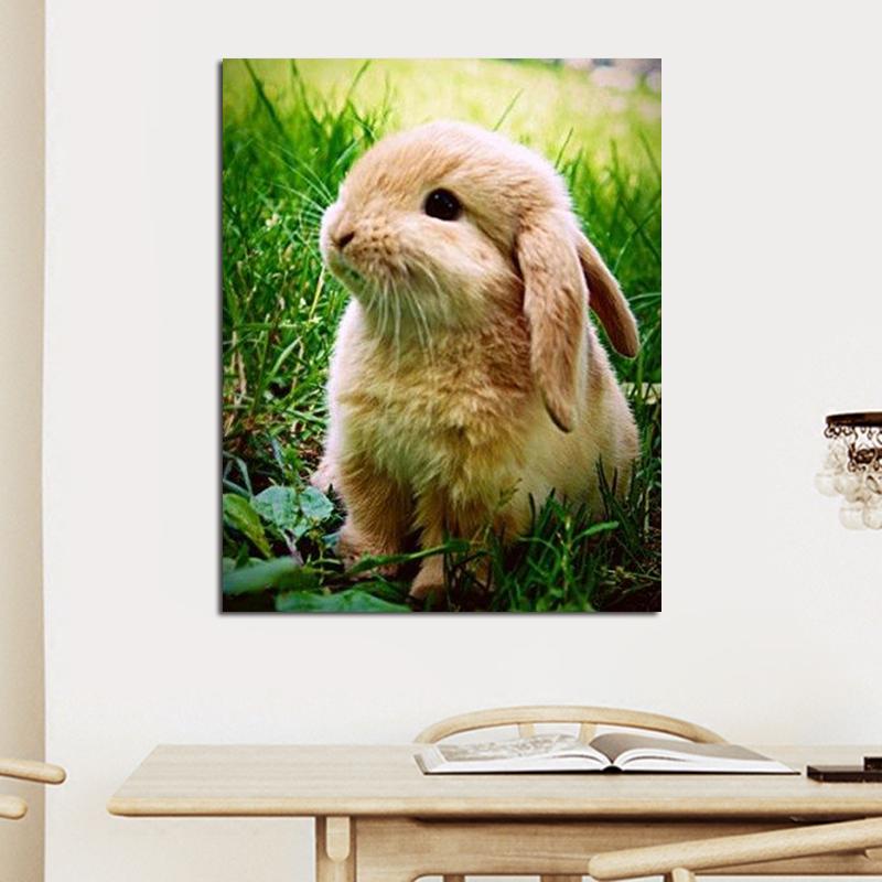 Алмазная вышивка Diy Зайченок 20х30 см - фото 2 Алмазная вышивка Diy Зайченок 20х30 см - фото 2