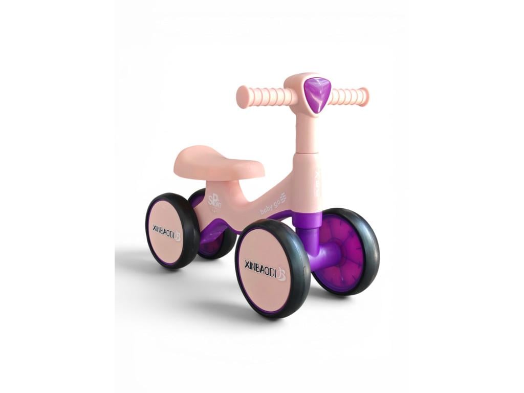 Толокарь детский Baby Go XBD-169 от 1 года до 20 кг пластиковый Розовый (XBD-169a-p)