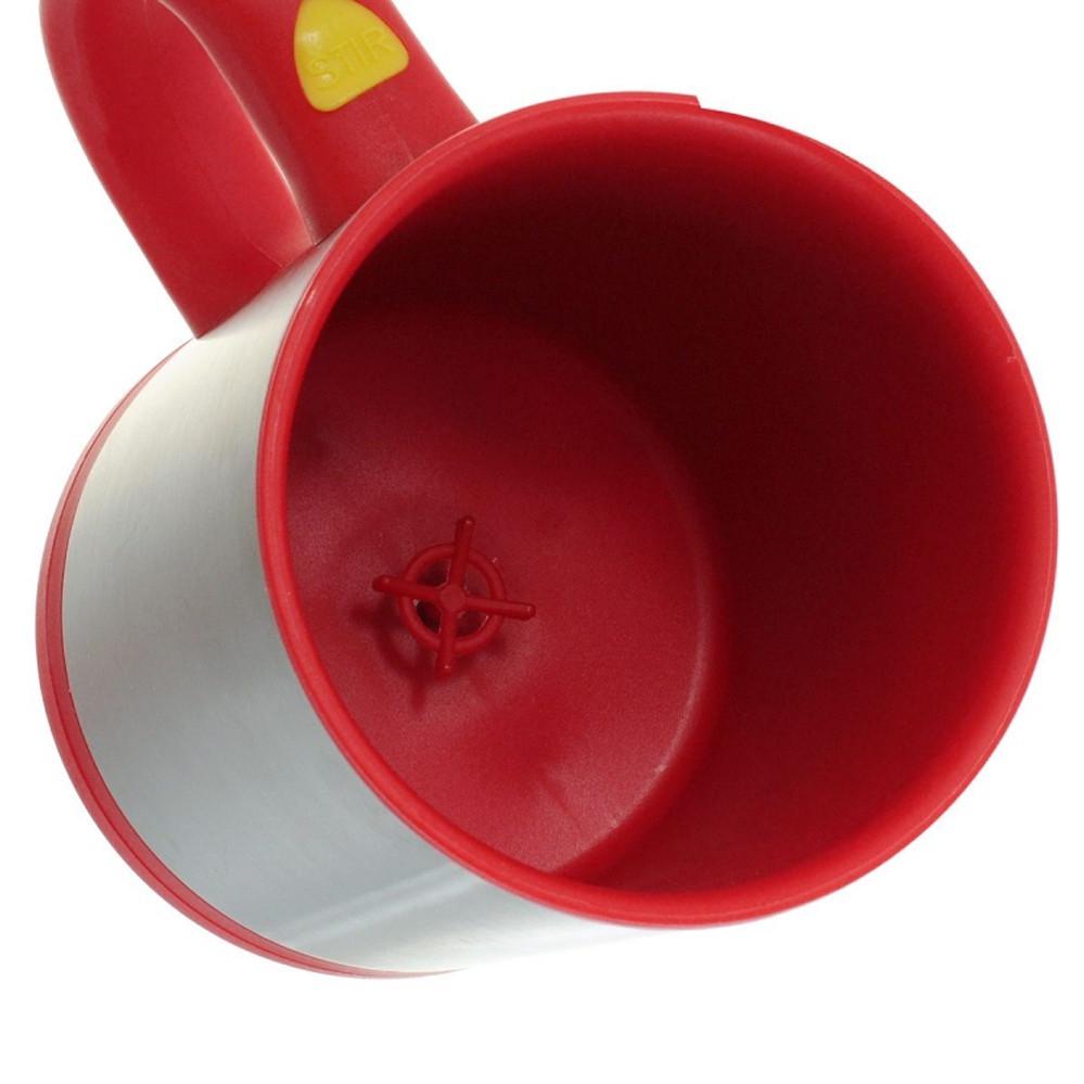Чашка мішалка Self Stirring Mug Червоний (2822) - фото 9