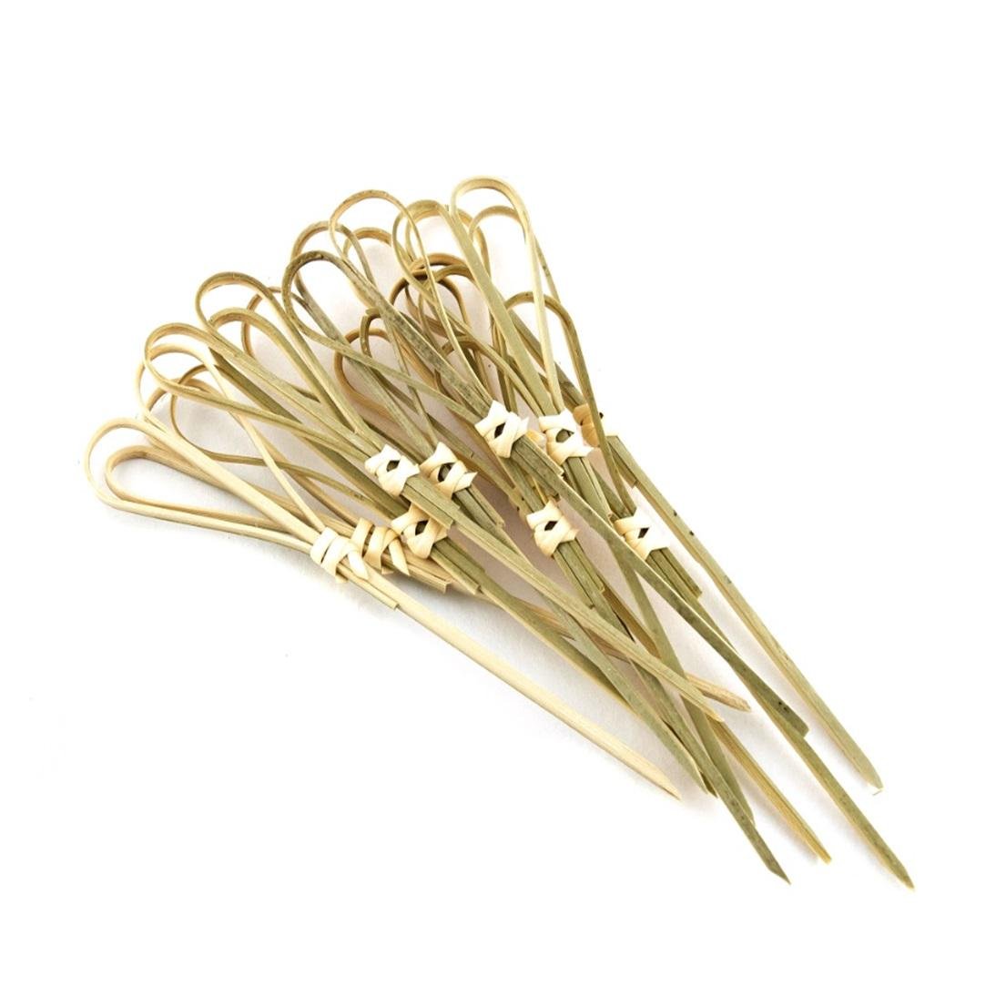 Шпажка бамбуковая One Chef Серце одноразовая 120 мм 100 шт. (51975)