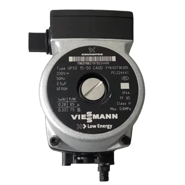 Насос циркуляционный в сборе Grundfos UPSO 15-50 75 Вт для газового котла Viessmann Vitopend 100-W A1JB/A1HB 12-24 кВт (00000062094) Насос циркуляционный в сборе Grundfos UPSO 15-50 75 Вт для газового котла Viessmann Vitopend 100-W A1JB/A1HB 12-24 кВт (00000062094)