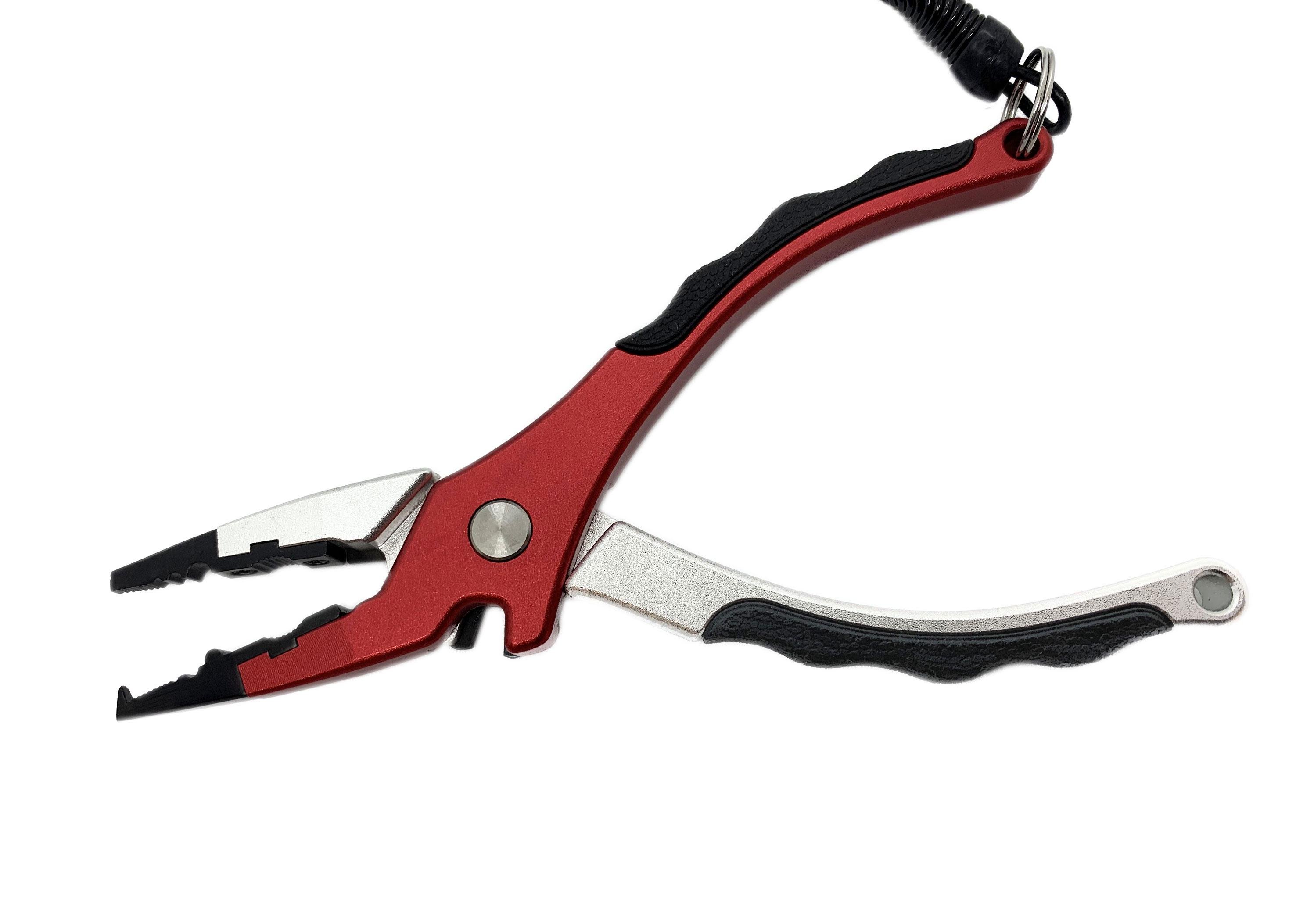 Інструмент рибальський Fox FG-1039 з чохлом та з карабіном Червоний (7553)