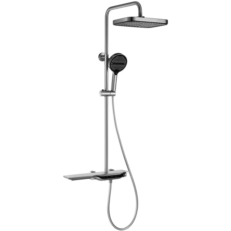 Душевая колонна MIXXUS Premium SPACE-009-J с термостатическим смесителем 3 режима Chrome (MI7012)