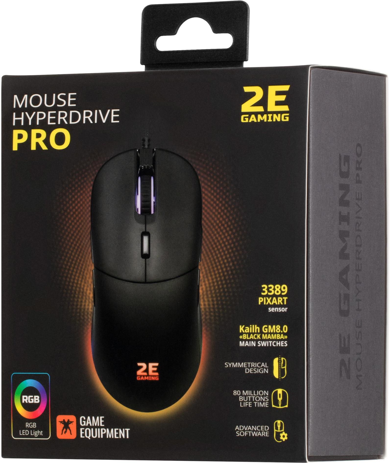 Компьютерная мышка 2E Gaming HyperDrive Pro RGB Black (2E-MGHDPR-BK) - фото 12 Компьютерная мышка 2E Gaming HyperDrive Pro RGB Black (2E-MGHDPR-BK) - фото 12