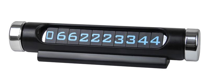 Парковочная табличка Temporary Parking Card с номером телефона к машине (33853100)