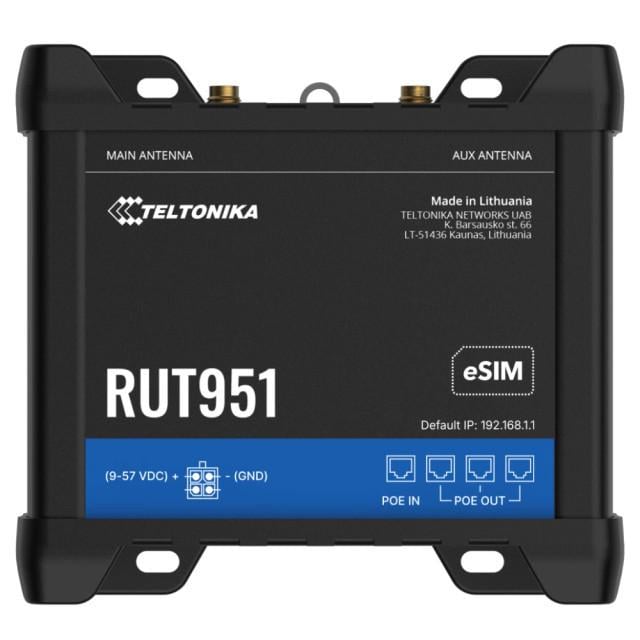 Маршрутизатор Teltonika RUT951 POE+ (RUT951B10J00)