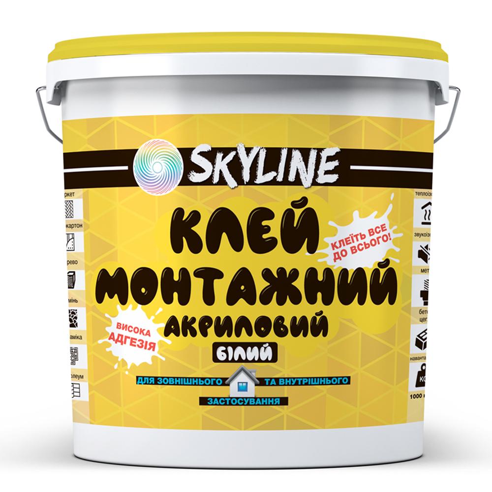 Клей монтажный SkyLine акриловый универсальный 3,6 кг