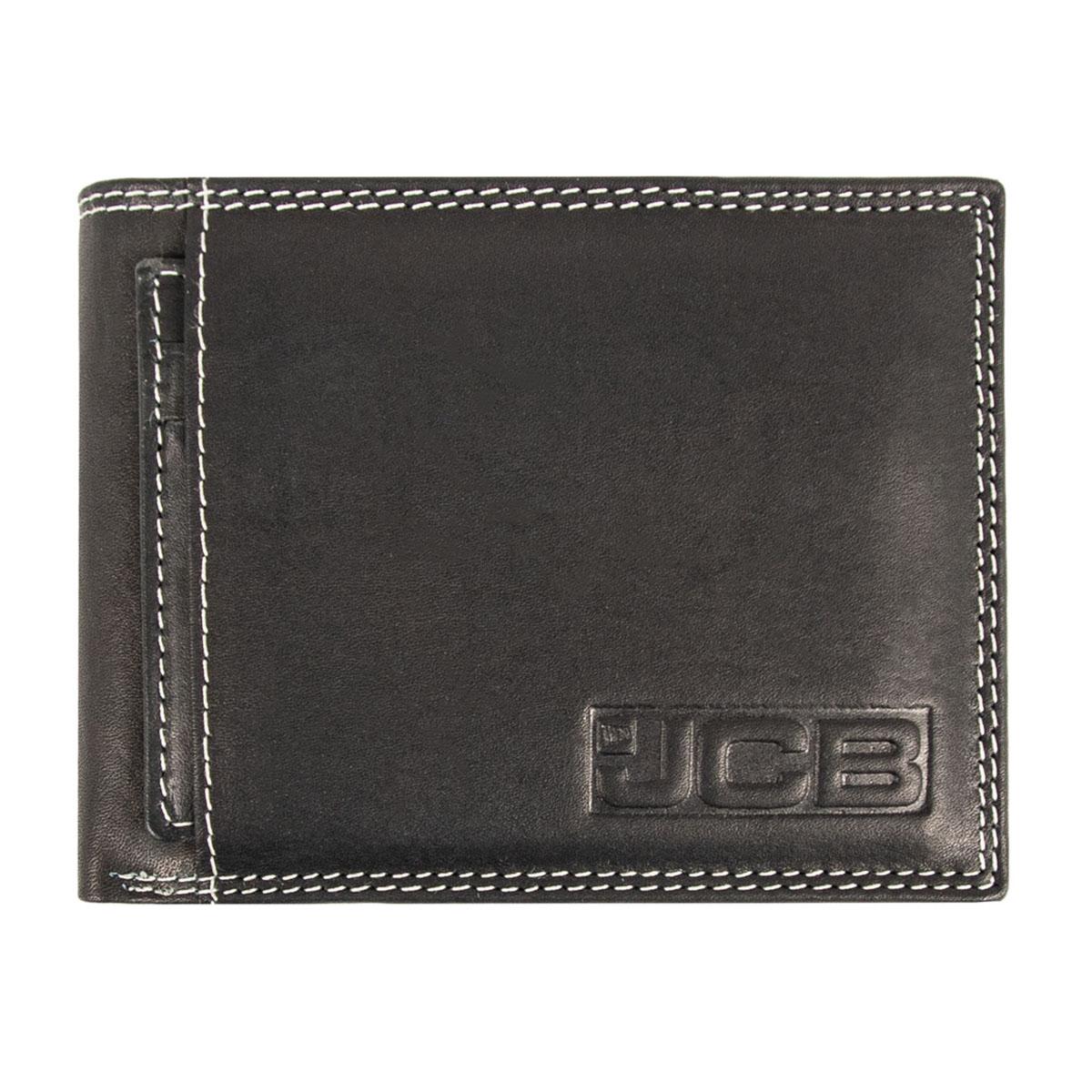 Кошелек кожаный мужской JCB NC52MN Black (JCB NC52MN BLK)