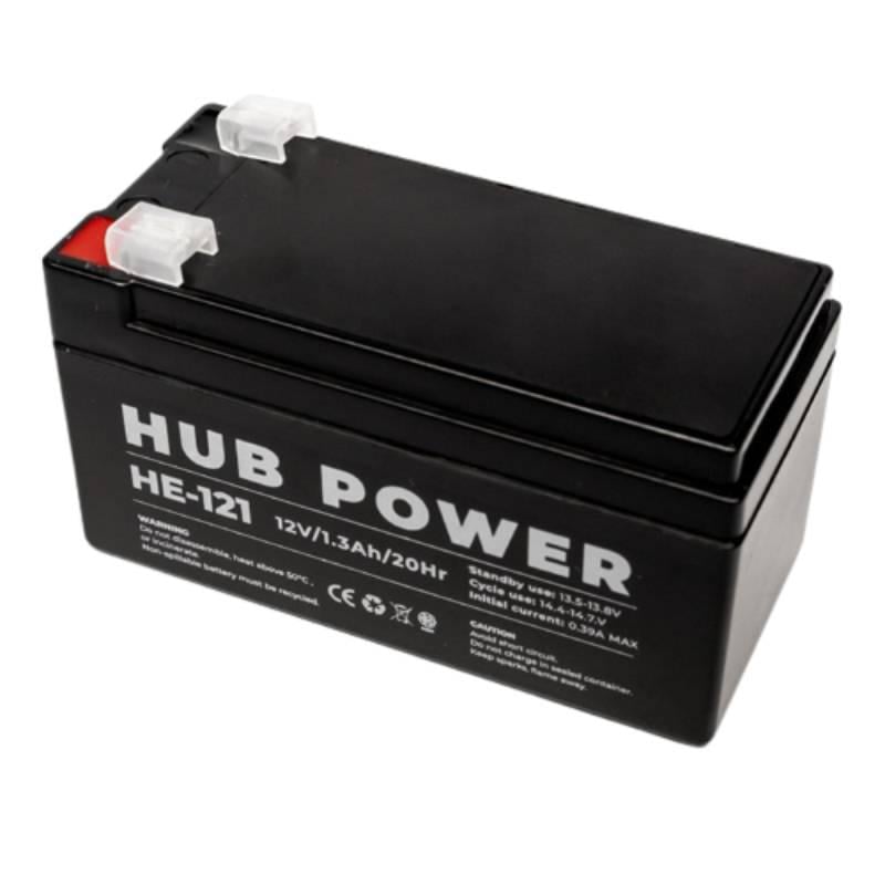 Аккумулятор Hub Power Hub Power 12 В 1,3 Ач для ИБП HE-121 (11773052) - фото 2