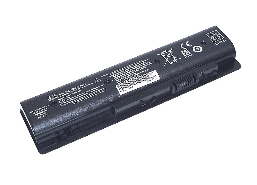 Батарея акумуляторна для ноутбука HP MC04-4S1P Envy 15 14,8 V 2200 mAh OEM Black (col79010818) - фото 1