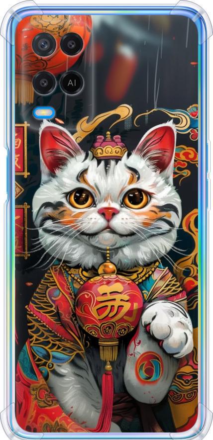 Чохол на Oppo A54 China Cat v2 (6135sp-2306-42517)