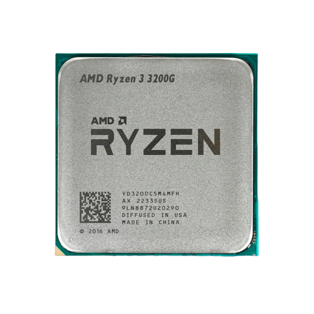 Процессор AMD Ryzen 3 3200G sAM4 3,6 ГГц 4C/4T 65W BOX (YD3200C5FHBOX)