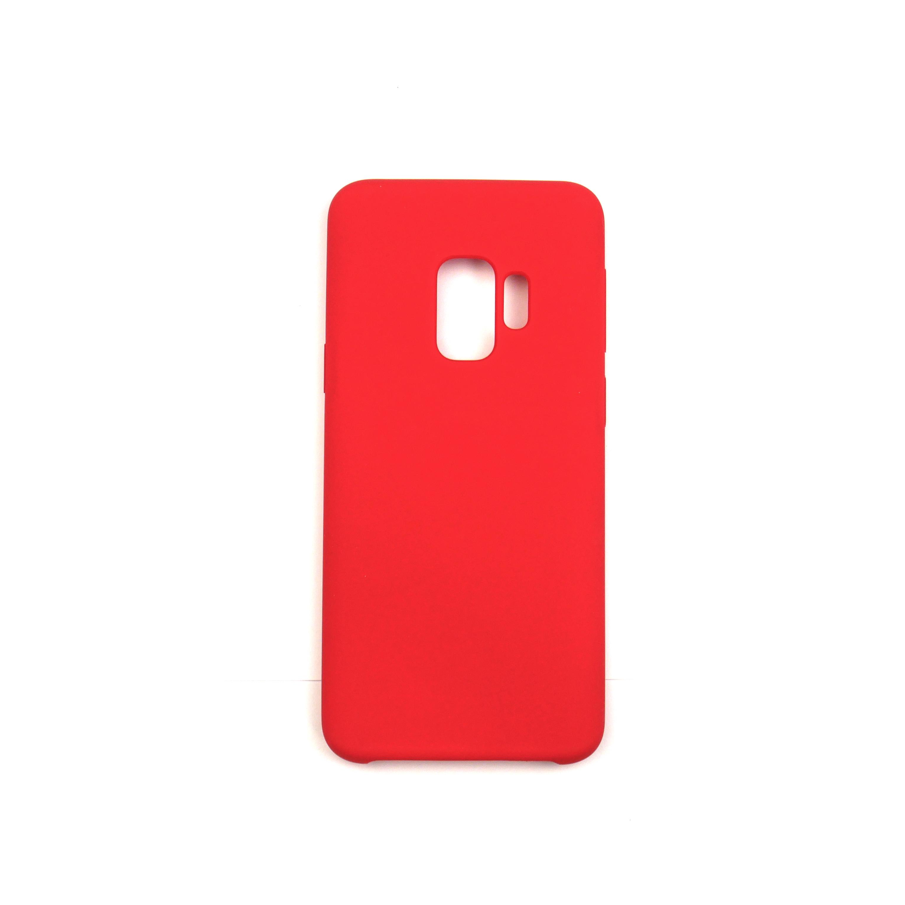 Чехол Jelly Silicone Case (No logo) Samsung S9 Red (14)