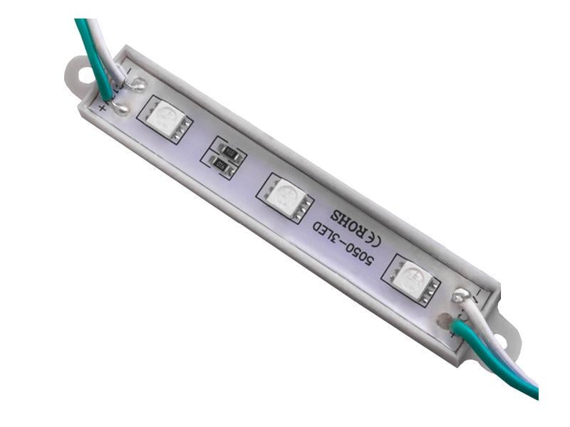 Модуль светодиодный LEDUA 5050-3smd 12V IP65 Зеленый (1124)