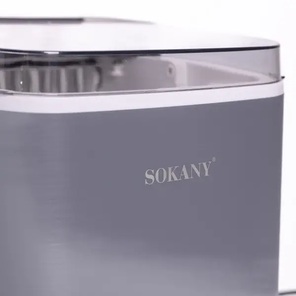Льодогенератор настільний Sokany SK-03038 із сенсорним керуванням 112 Вт Чорний (147-107- SK-03038) - фото 13