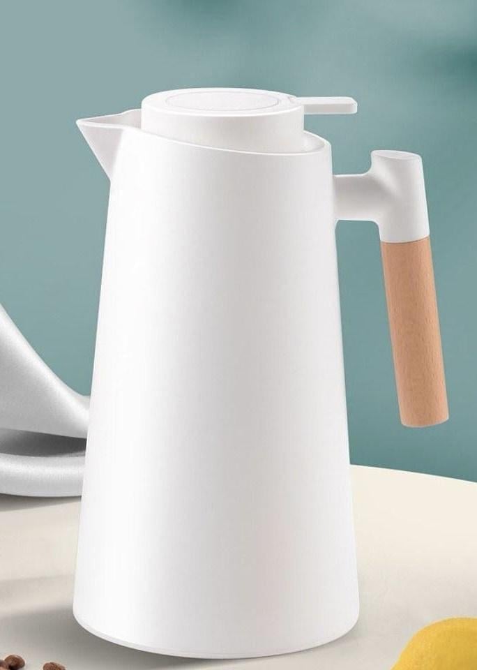 Термос-чайник для горячих и холодных напитков 2в1 1л Белый Термос-чайник для горячих и холодных напитков 2в1 1л Белый