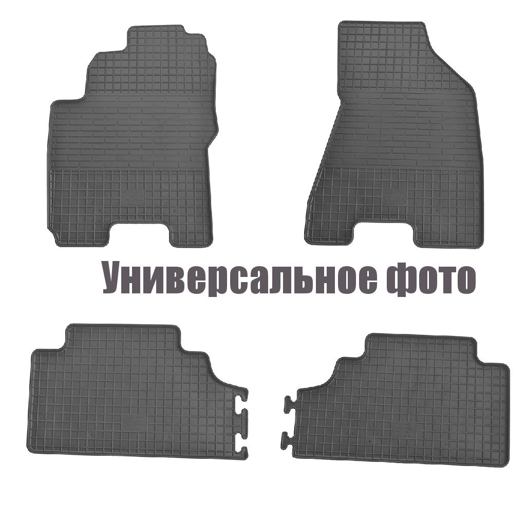 Килимки гумові Stingray для Fiat Doblo 2001-