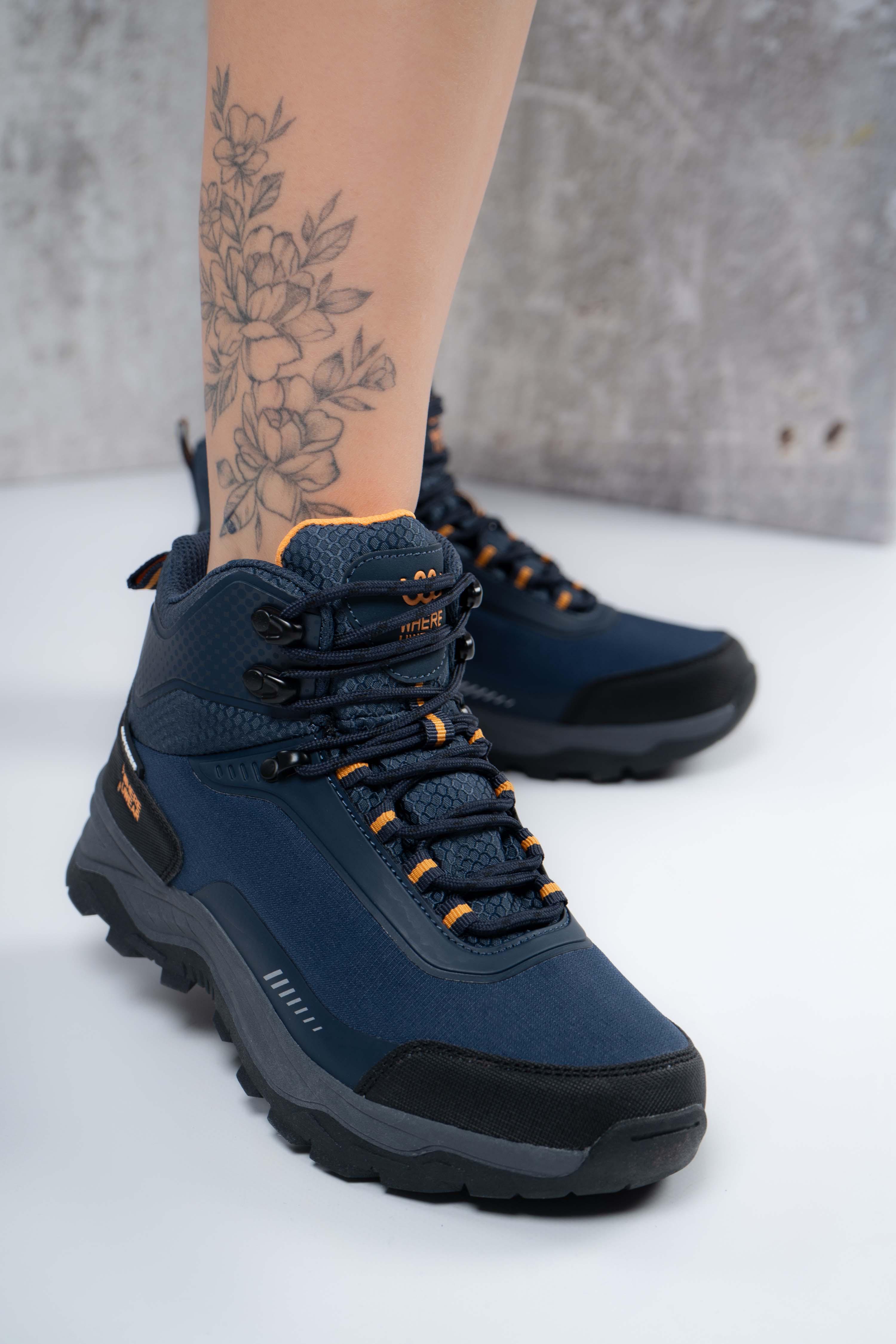 Ботинки женские демисезонные Where Uwear 346918 р. 37 Синий