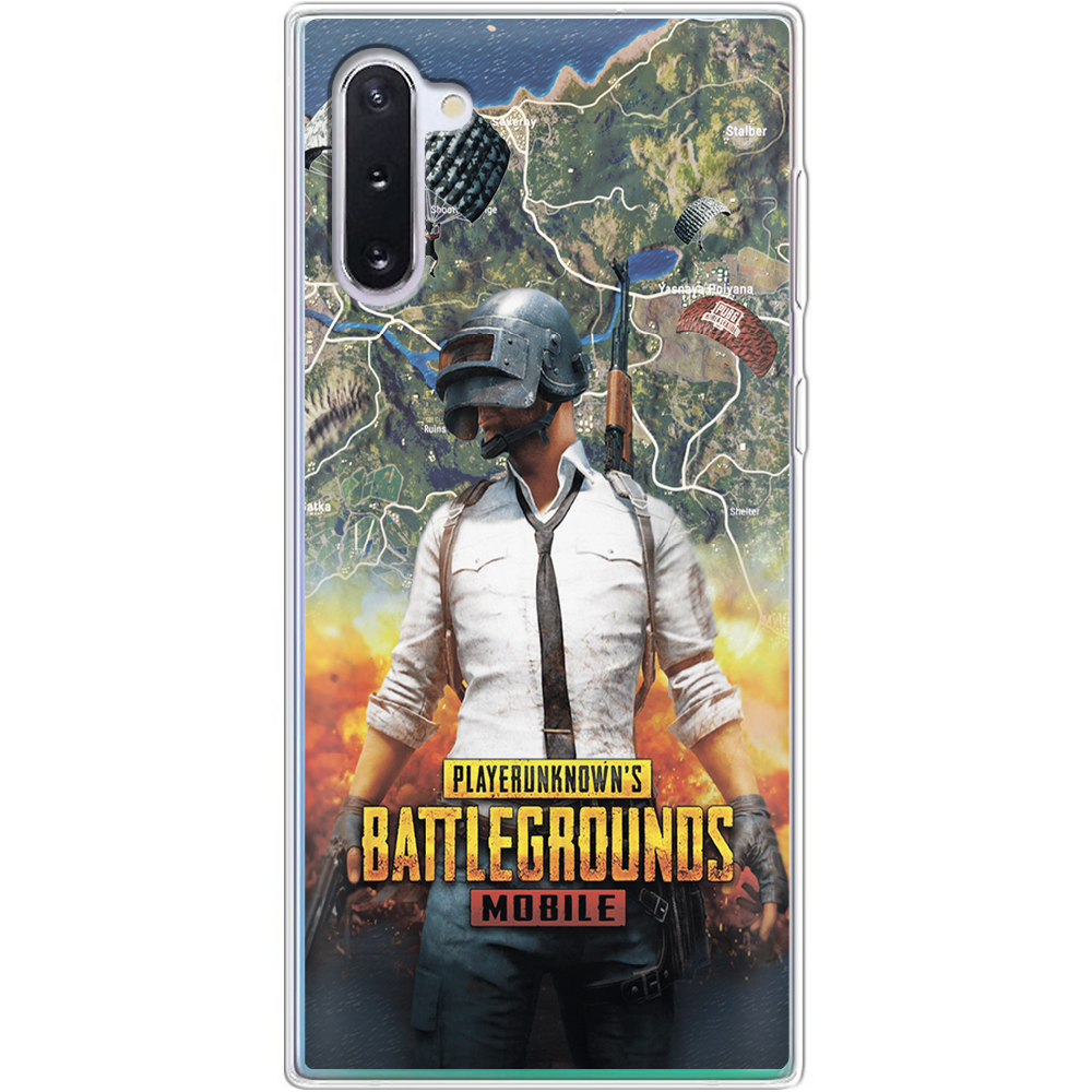 Чохол Boxface Samsung N970 Galaxy Note 10 PUBG Mobile Прозорий силікон (37407-up2309-37407)