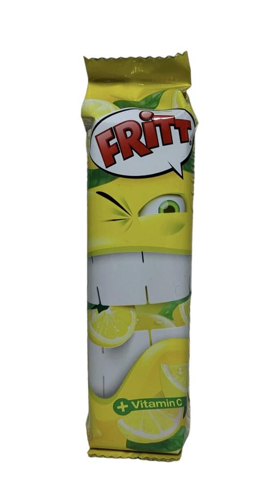 Конфеты жевательные С Fritt со вкусом лимона и витамином 70 г (57368)