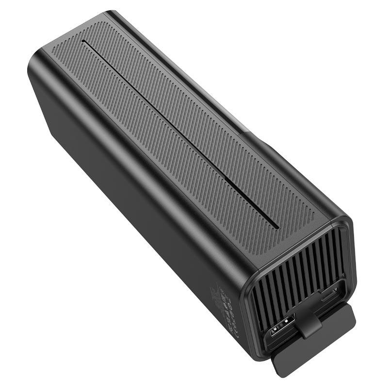 Компресор автомобільний Hoco ZP7 5000 mAh Black - фото 7