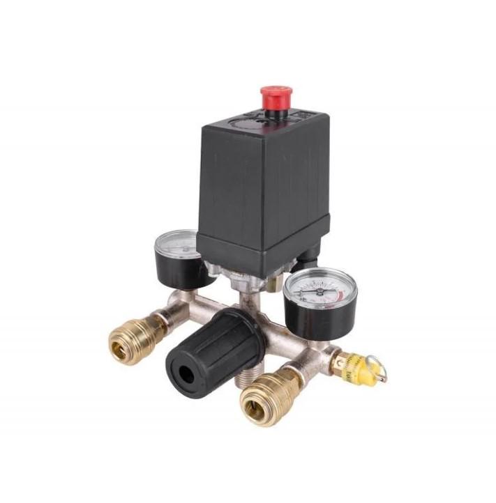 Блок автоматики для компрессора прессостат 230 В Блок автоматики для компрессора прессостат 230 В