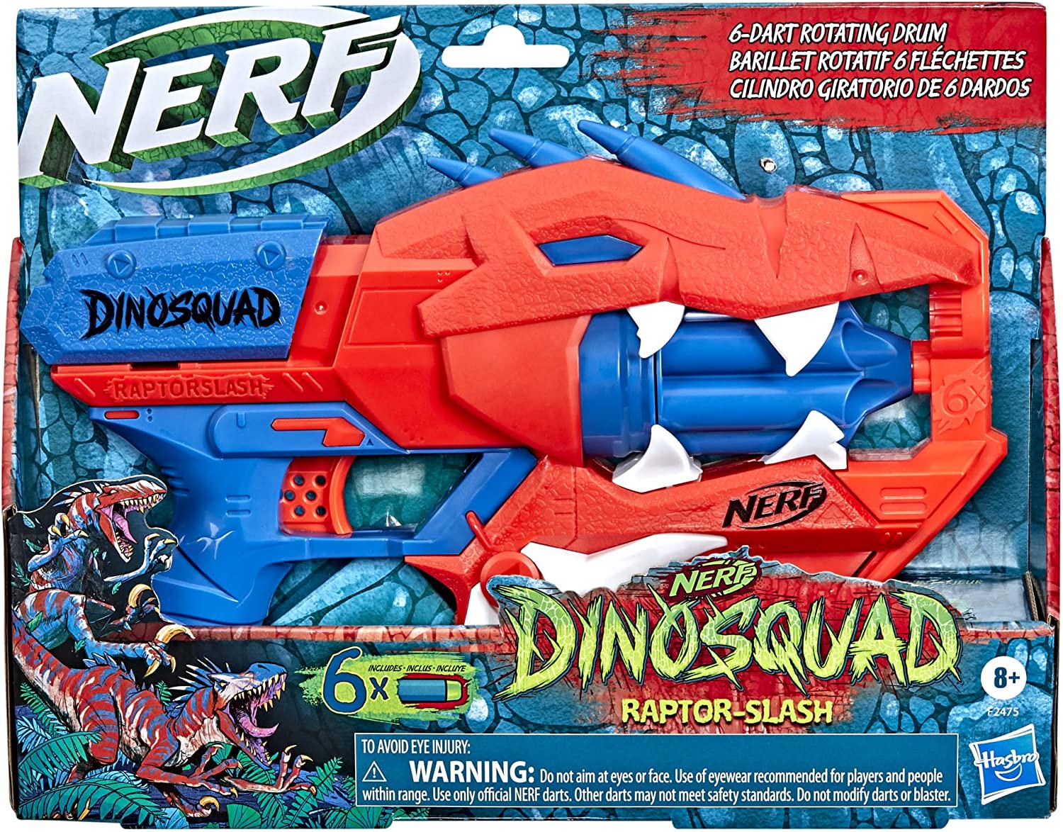 Бластер Nerf DinoSquad Raptor-Slash (F2475) - фото 7 Бластер Nerf DinoSquad Raptor-Slash (F2475) - фото 7