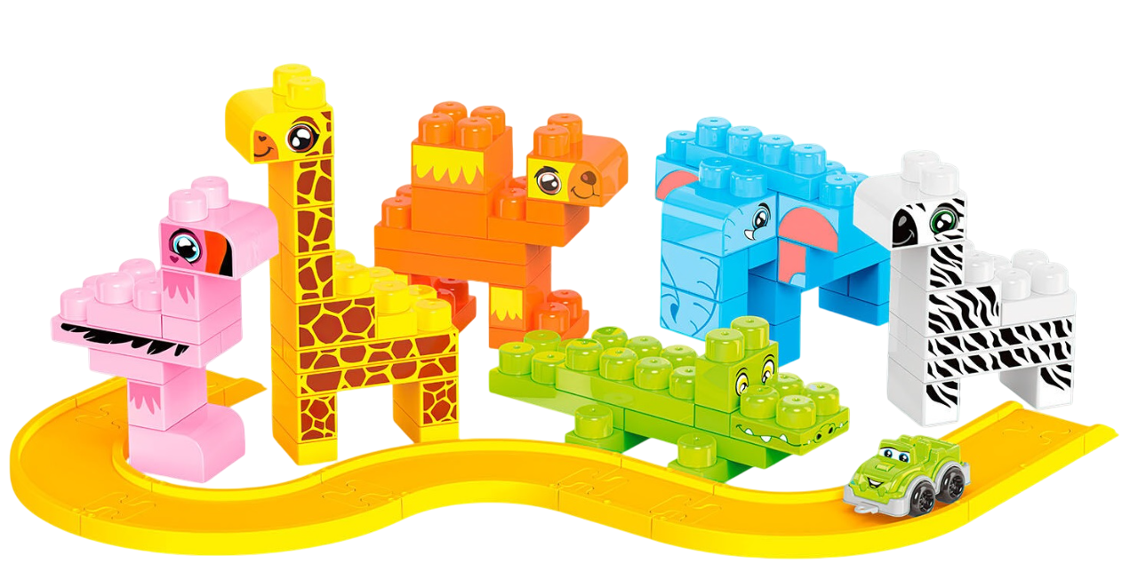 Іграшка дитяча ТехноК Toys Конструктор 97 елементів/наліпки Multicolor (138146)